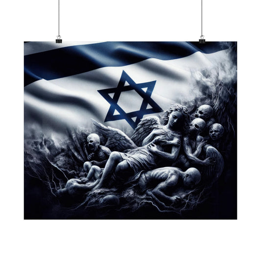 Israel In Pain Poster