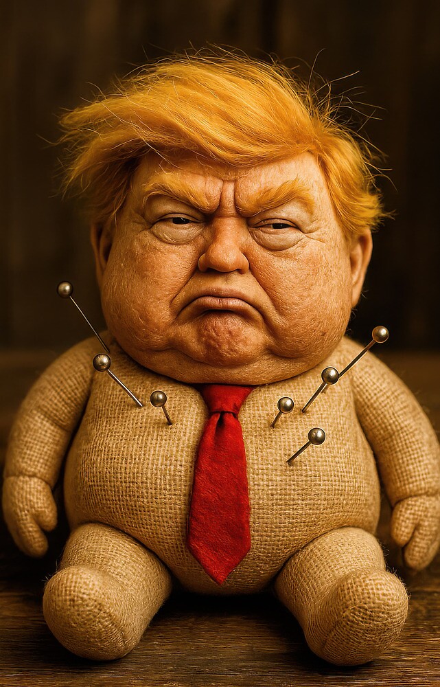 Felon 47 Voodoo Therapy Doll design